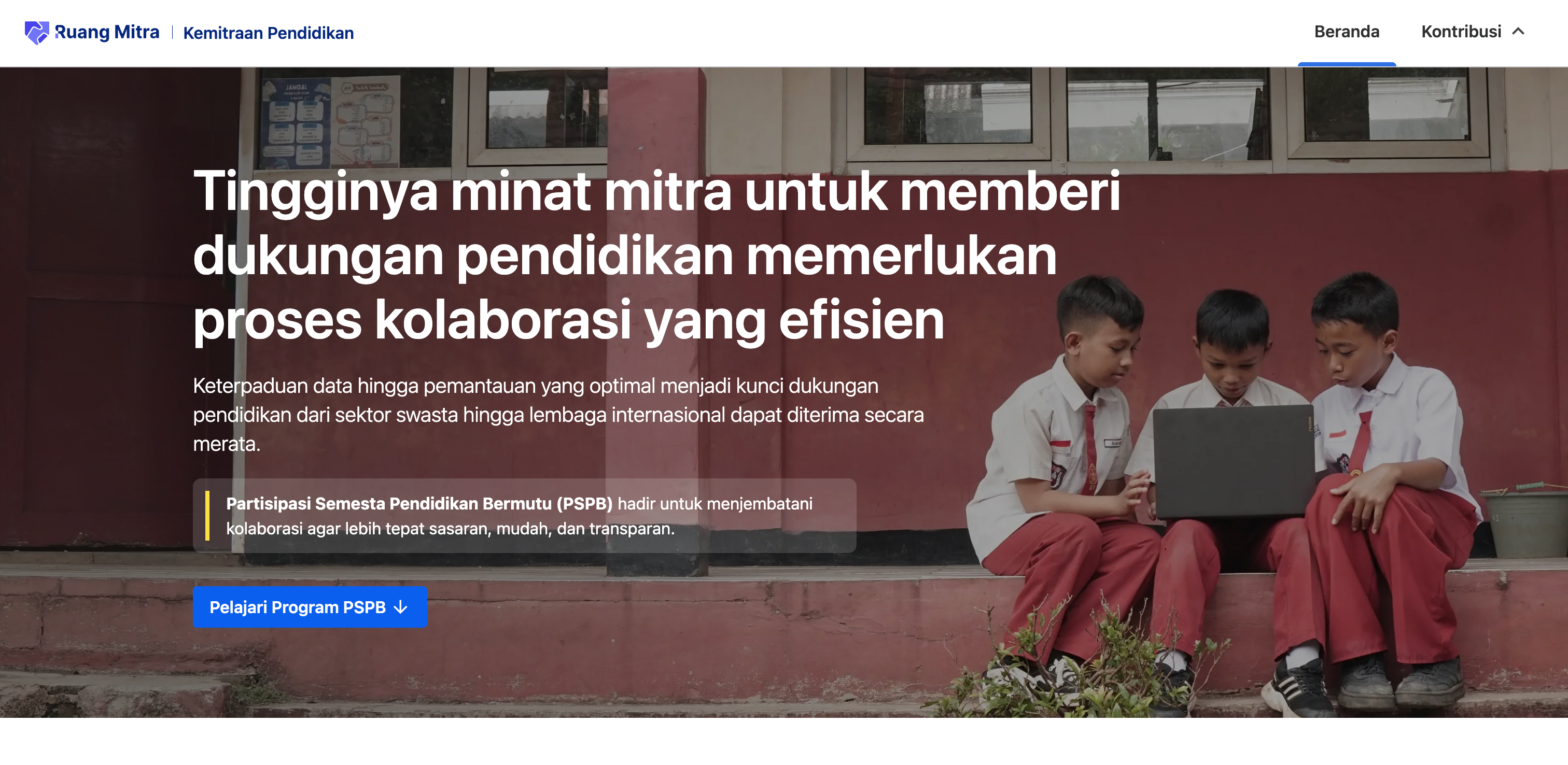 Ruang Mitra Partisipasi Pendidikan